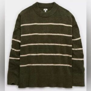 aerie striped sweater